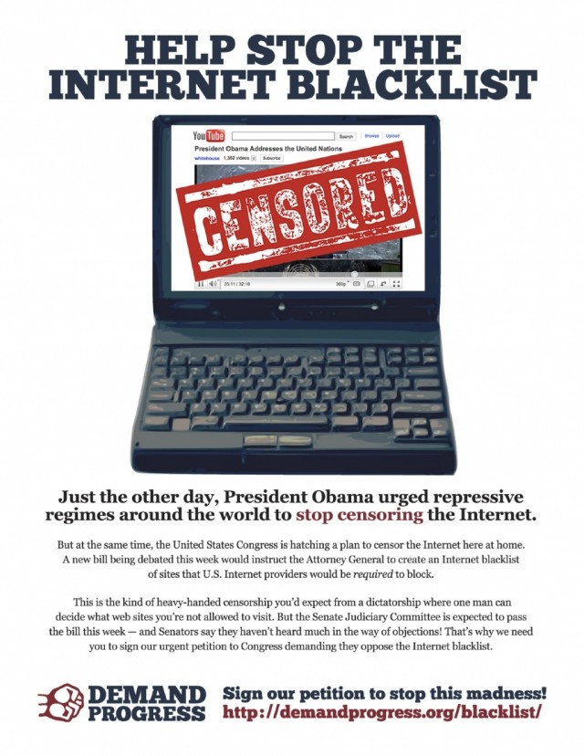 Stop The Internet Blacklist
